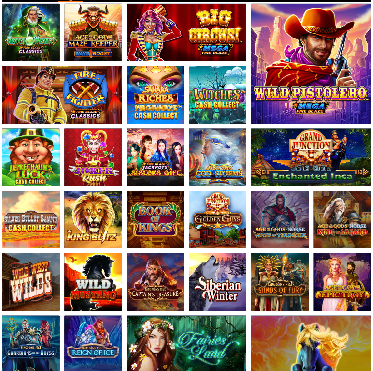 Slots más destacados en Winner casino online
