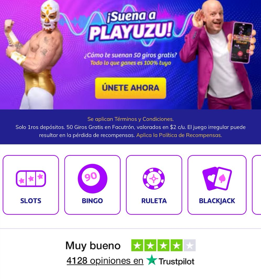 PlayUZU app M&eacute;xico