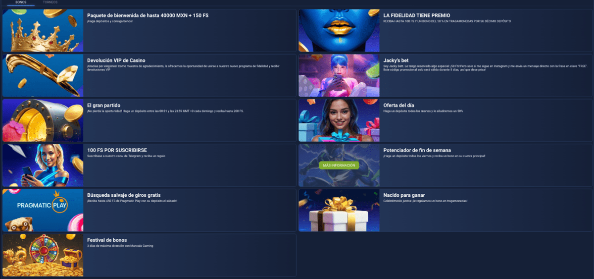 1xbet Otras promociones permanentes