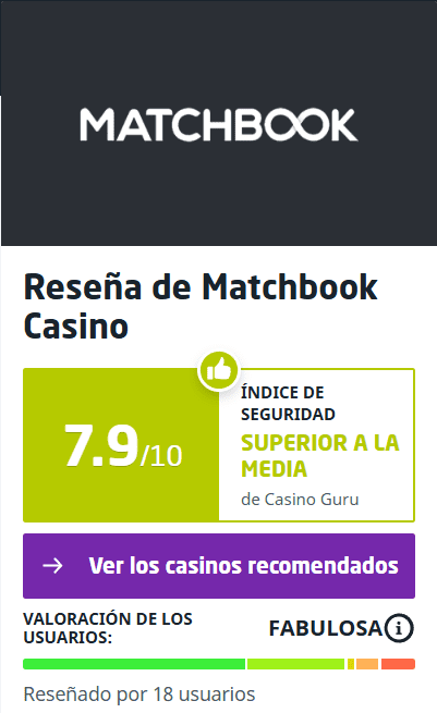 Opiniones de usuarios sobre Matchbook